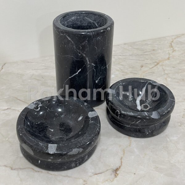 طقم مزهريات الابستر طبيعي متدرج المقاس