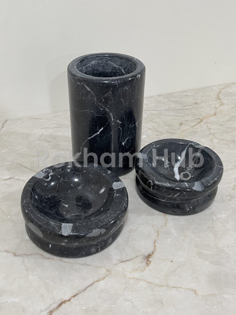 طقم مزهريات الابستر طبيعي متدرج المقاس