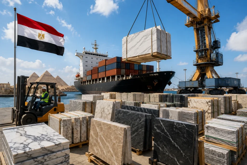 نبذة مختصرة عن شروط تصدير الرخام من مصر